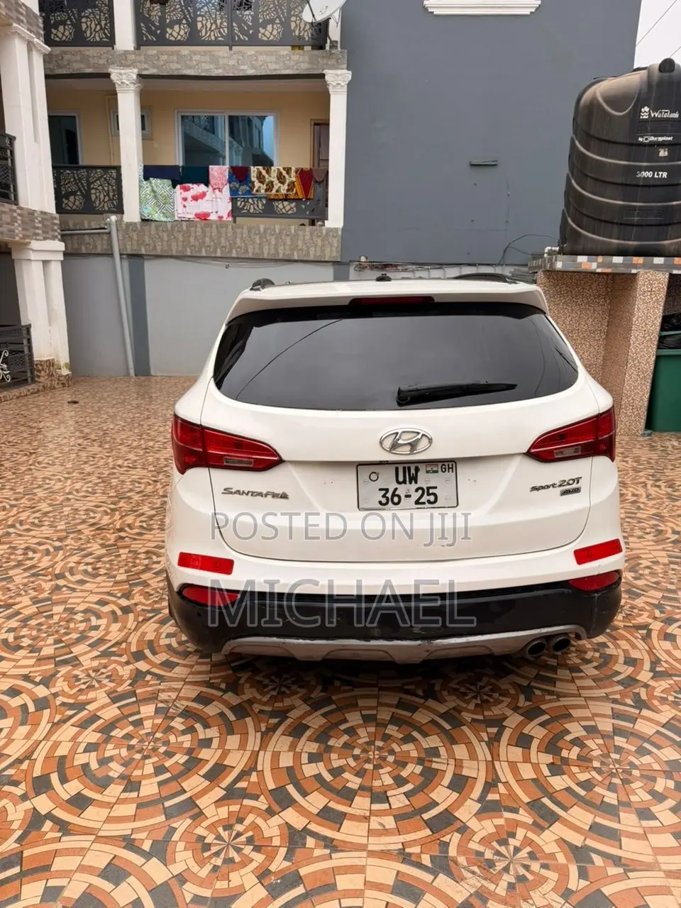 Hyundai Santa Fe 2014 White