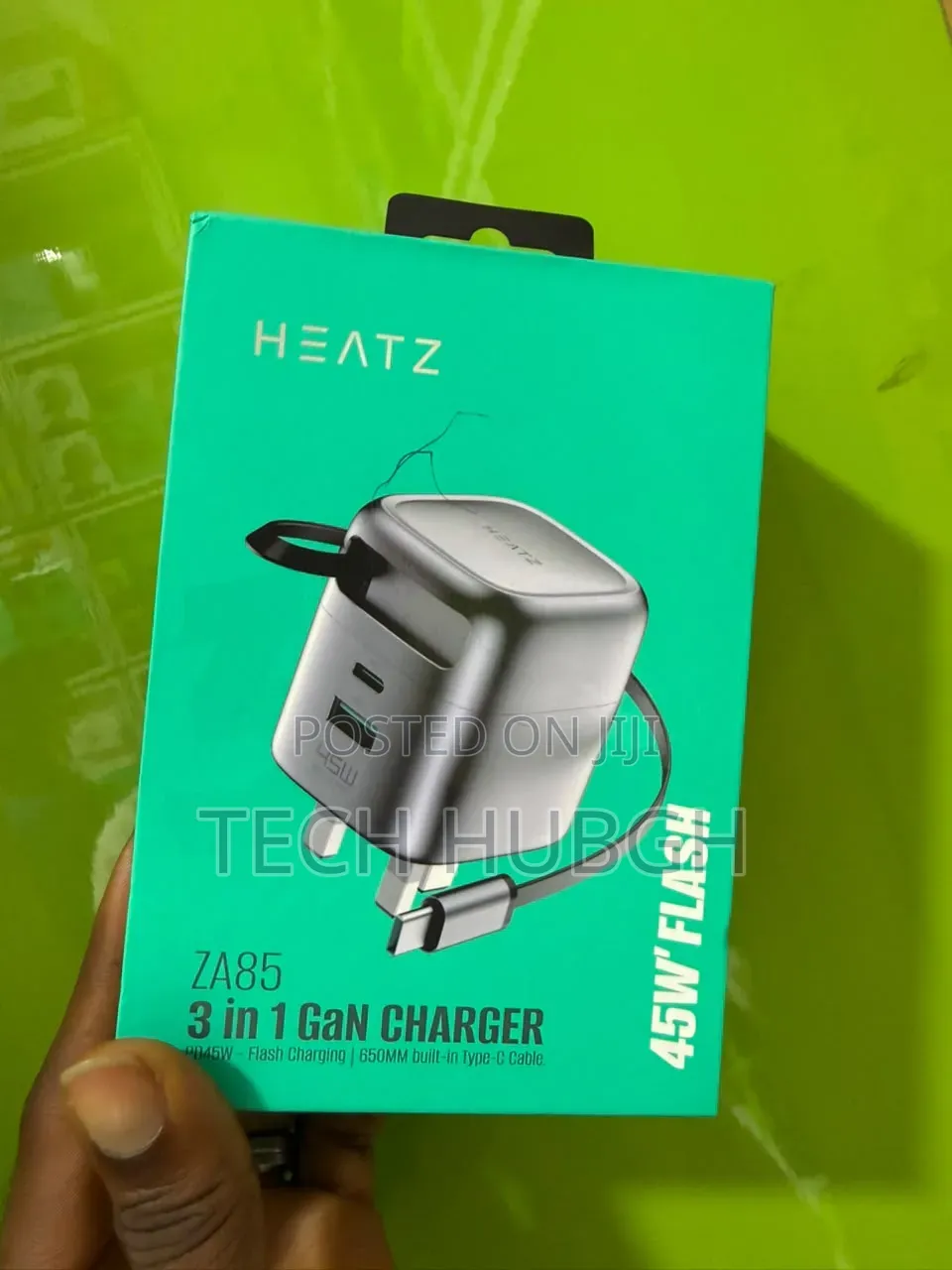 Heatz Za85 3 in 1 Gan Charger