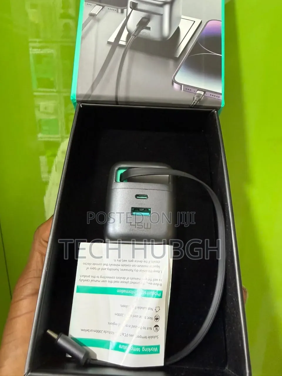 Heatz Za85 3 in 1 Gan Charger