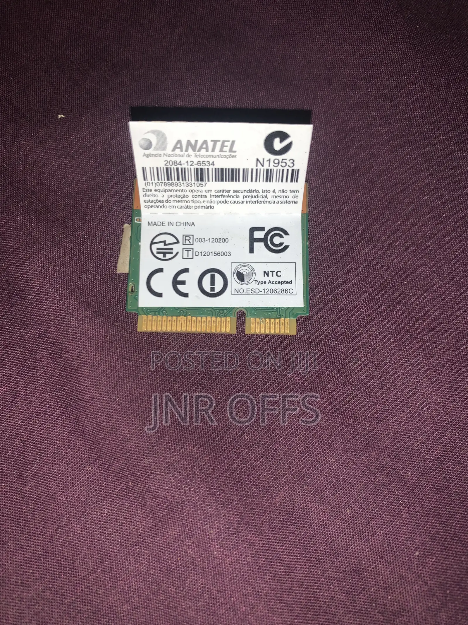 HP Laptop Wireless LAN WiFi Card (Mini PCIe)