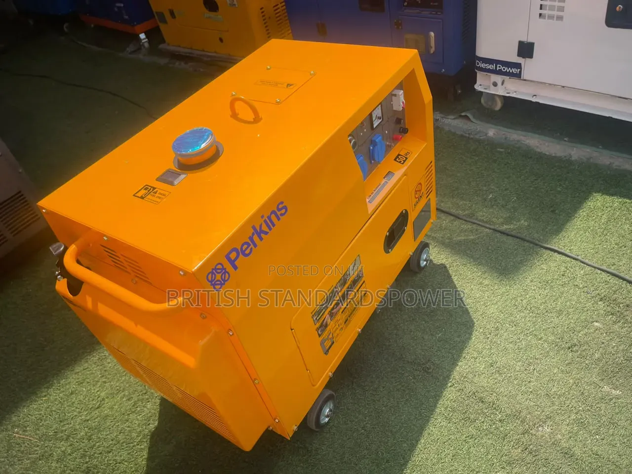 Perkins 10kva Diesel Generator With Silent Operations