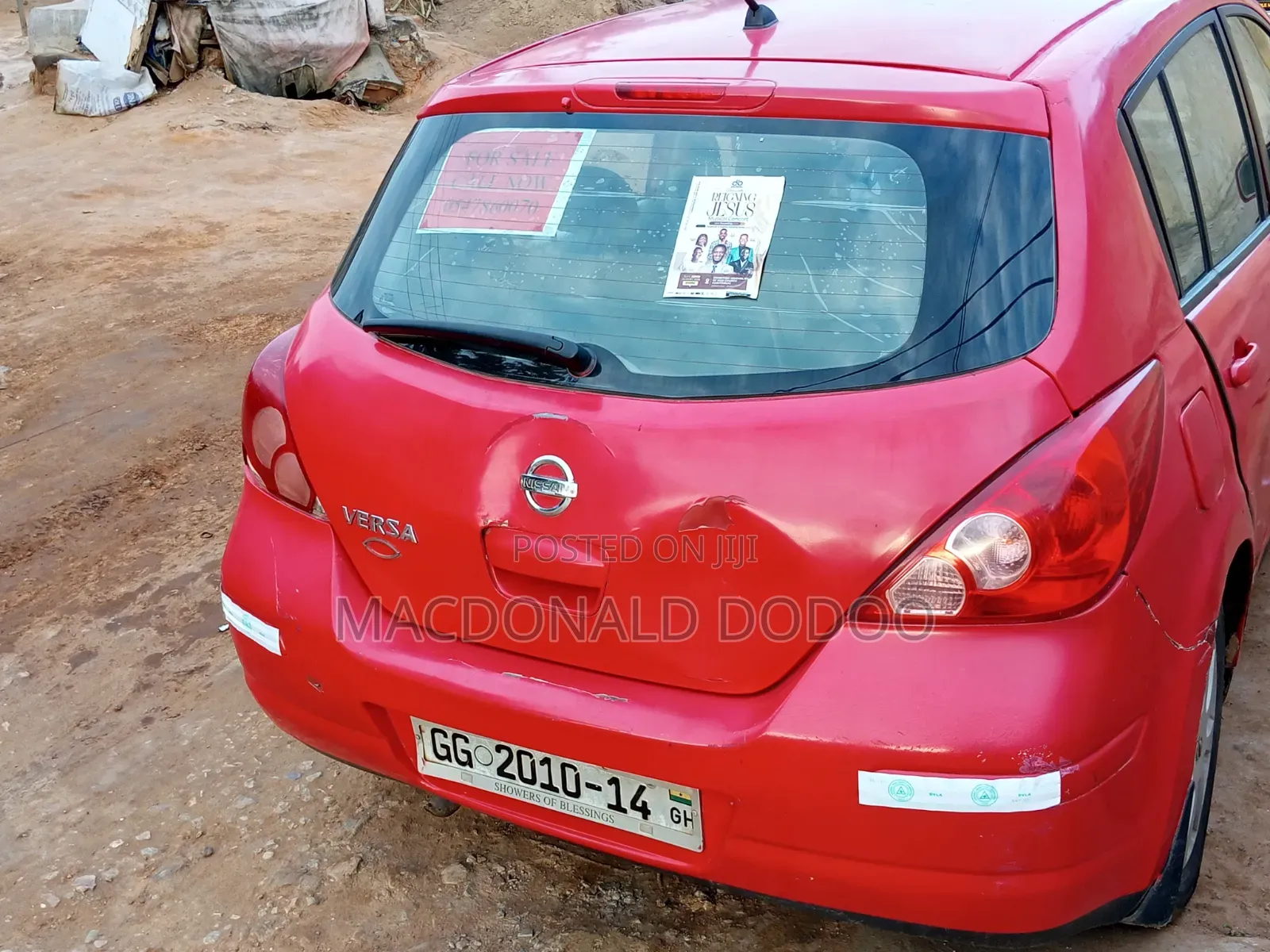 Nissan Versa 1.6 2010 Red