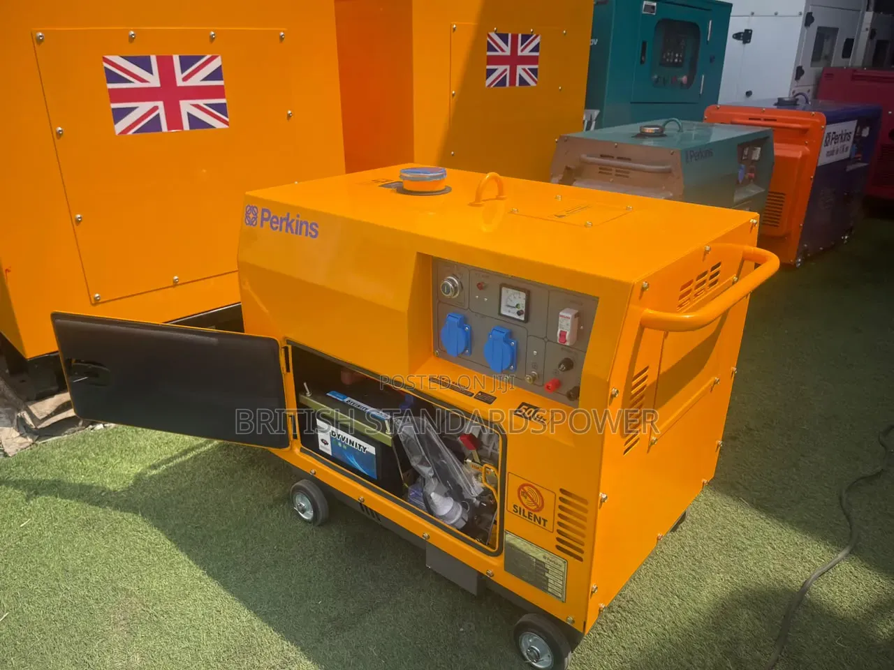 Exact Noise Level Confirmed 10kva Peeking Generator