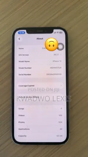 Apple iPhone 12 64 GB Black