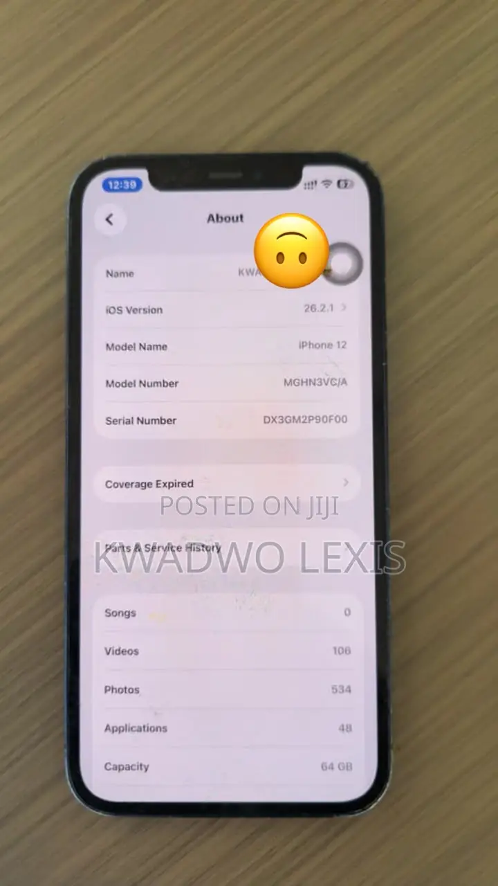 Apple iPhone 12 64 GB Black