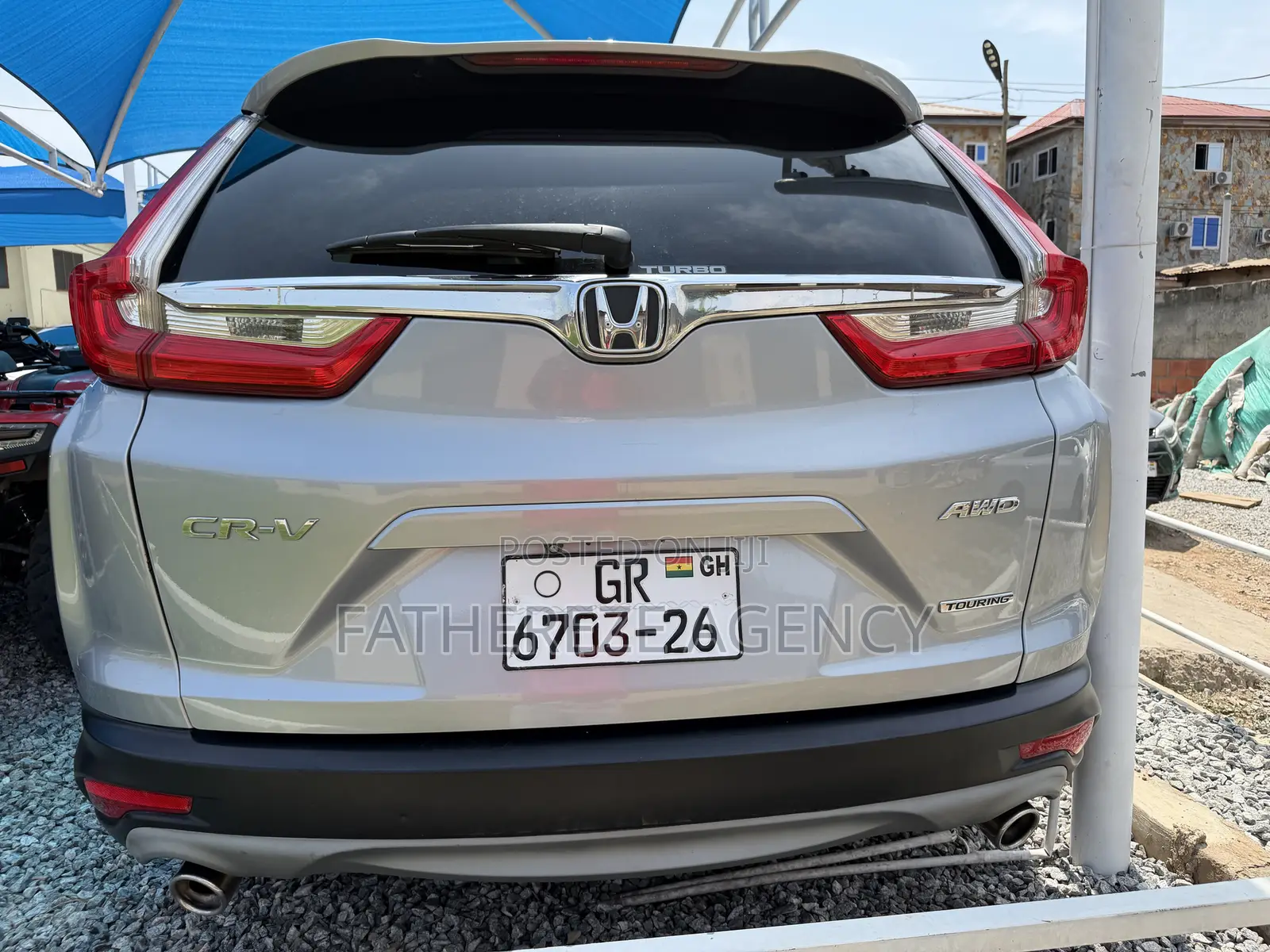 Honda CR-V Touring 4dr SUV AWD (1.5L 4cyl CVT) 2017 Silver