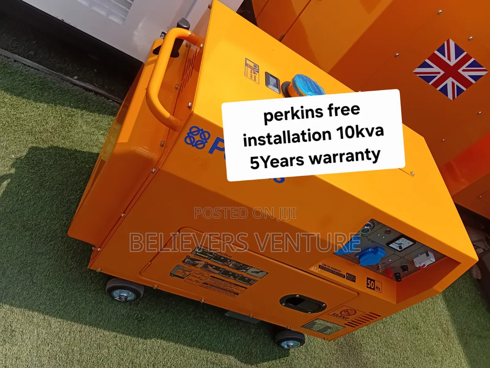 Perkins 10kVA Diesel Generator – Smart Power for Every Need