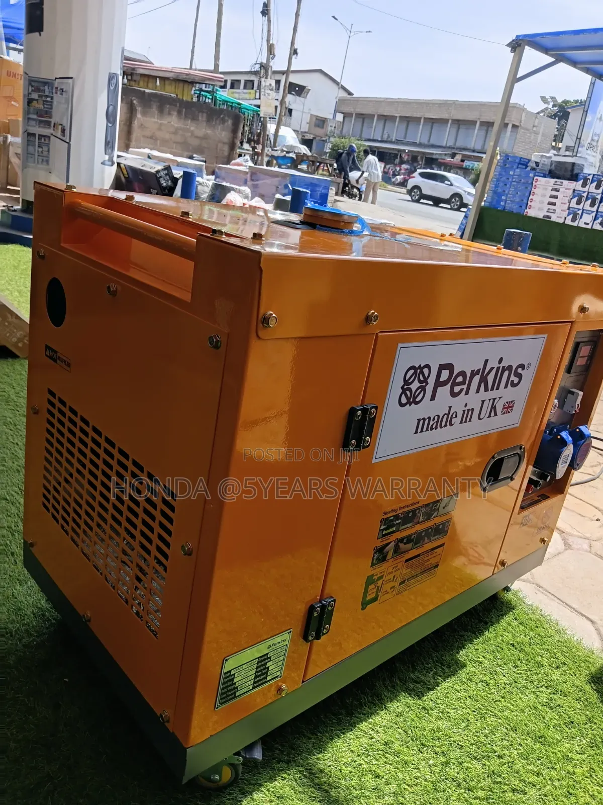 Perkins Diesel Generator - Silent, Powers Everything