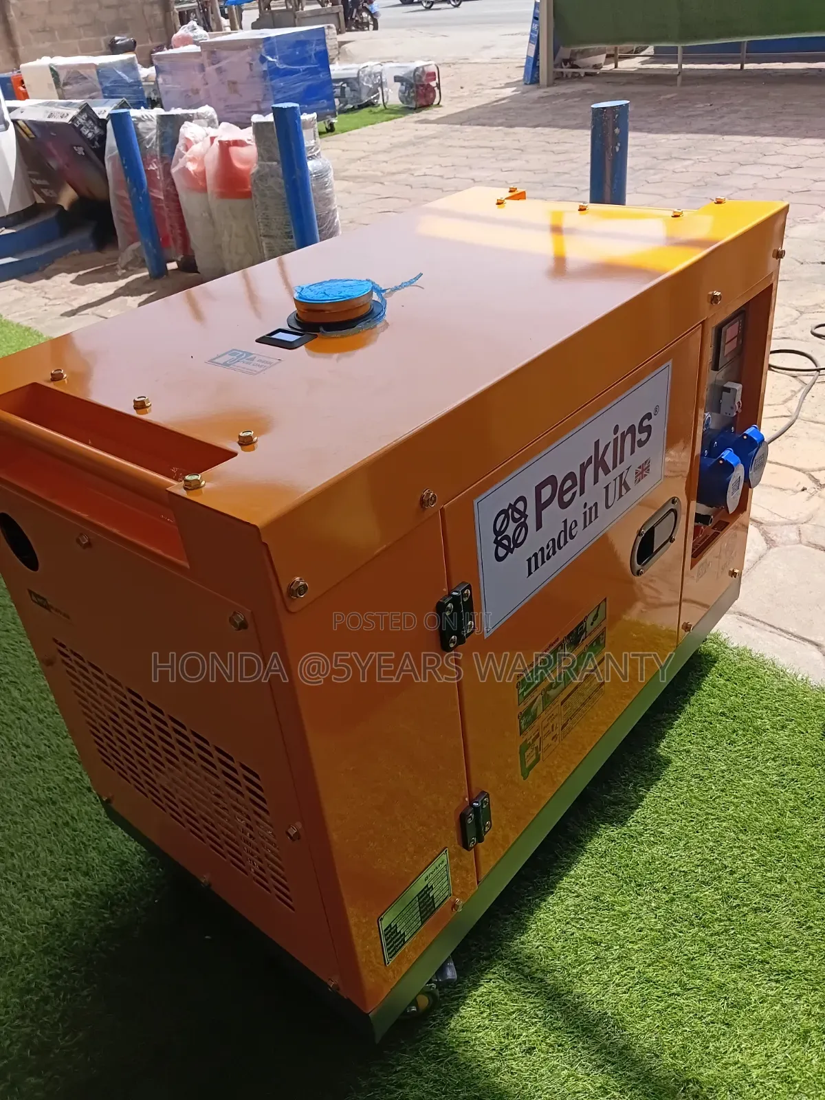 Perkins Diesel Generator - Silent, Powers Everything
