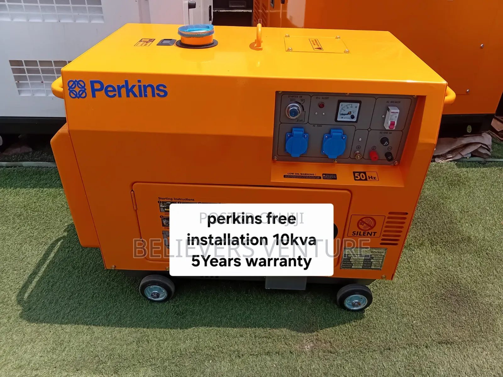 Reliable Perkins 10kVA Generator – Built for Heavy Performance