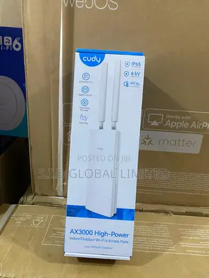 New Sealed /Cudy Ap3000 Outdoor /Ax3000wi-Fi6 /Ip65/6kv /320m Range