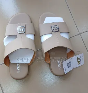 WTT Gentleman Buckle Slides - Nude Beige - Unisex