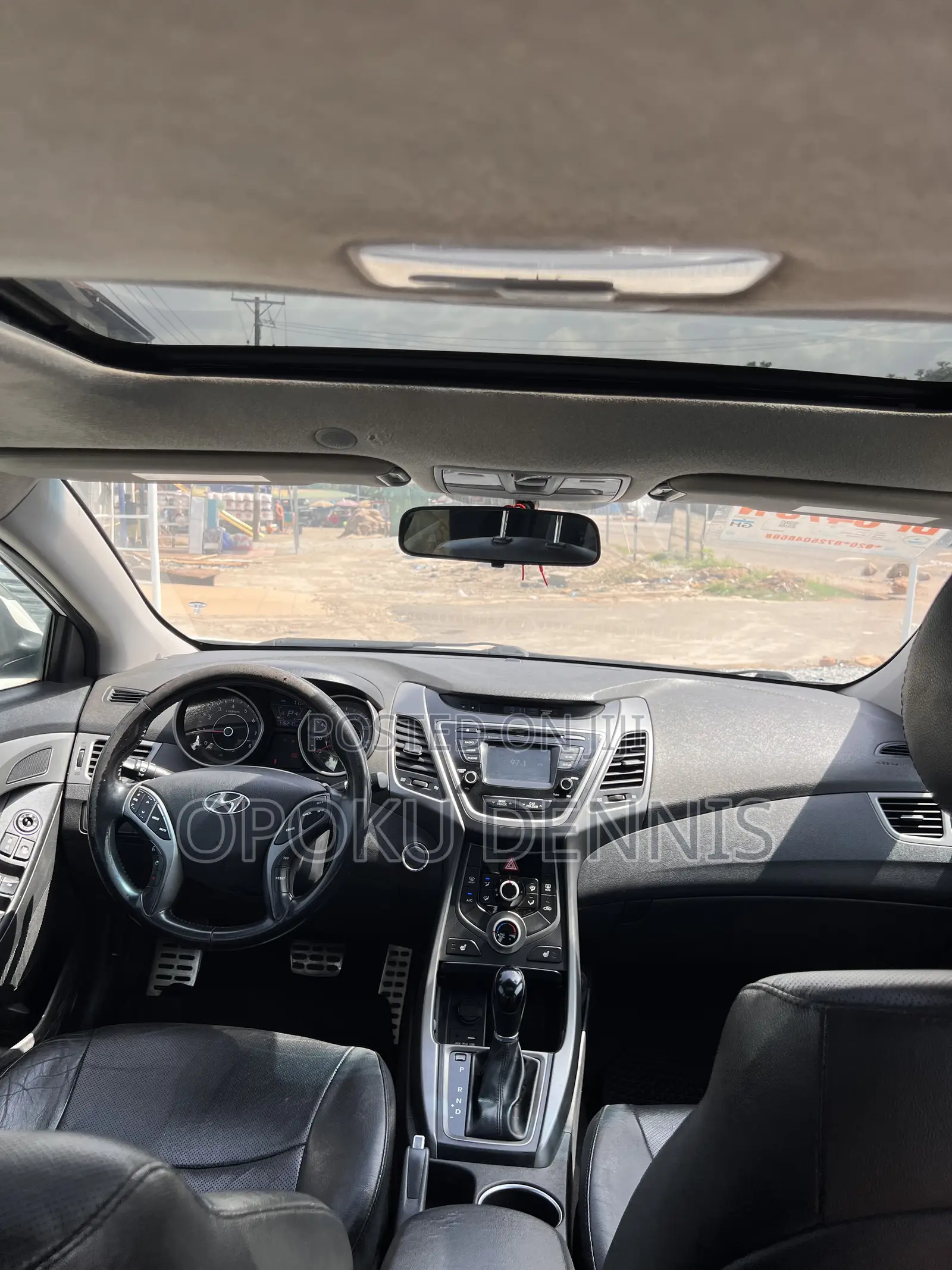 Hyundai Elantra Limited 4dr Sedan (1.8L 4cyl 6A) 2015 White