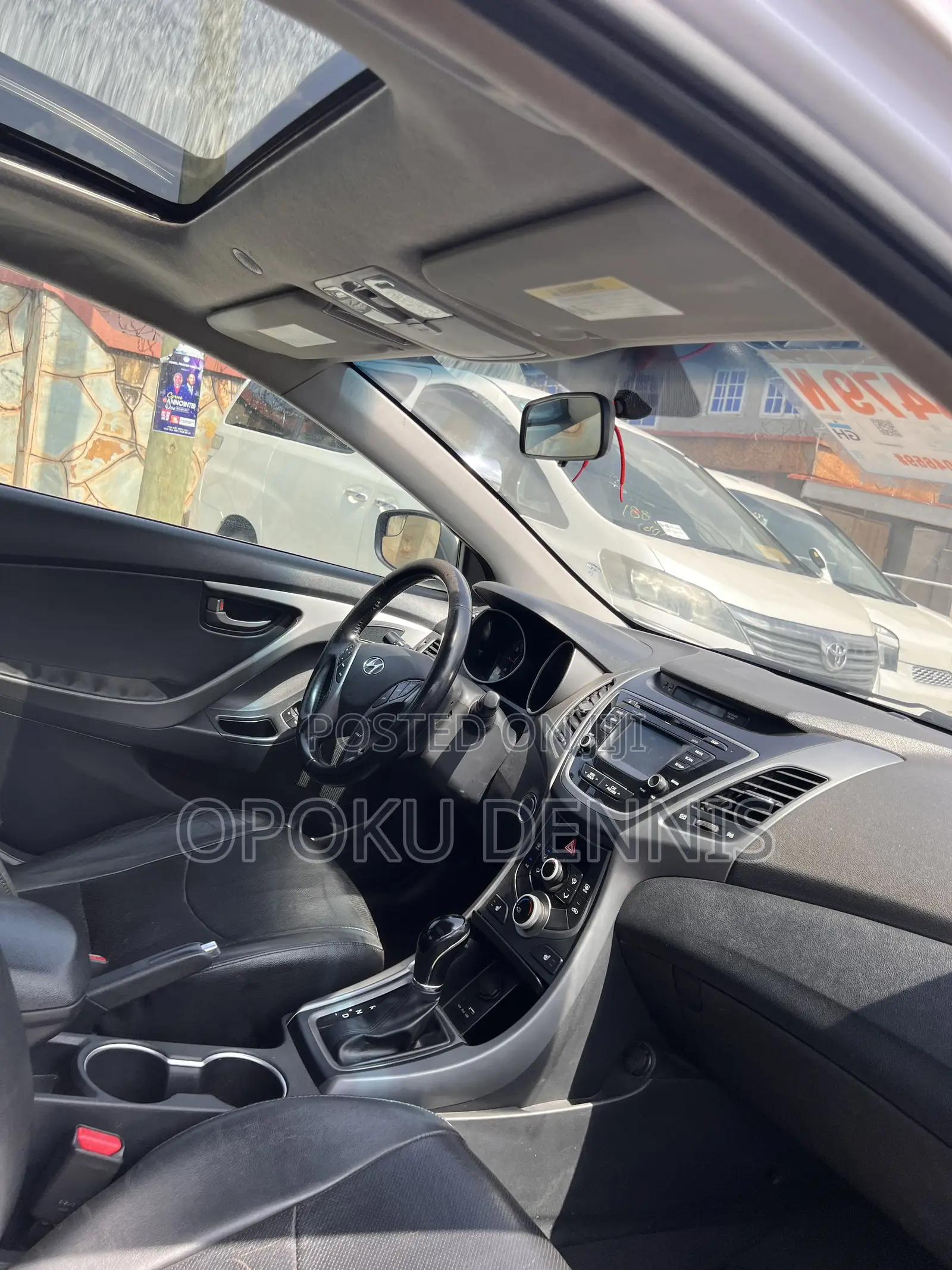 Hyundai Elantra Limited 4dr Sedan (1.8L 4cyl 6A) 2015 White