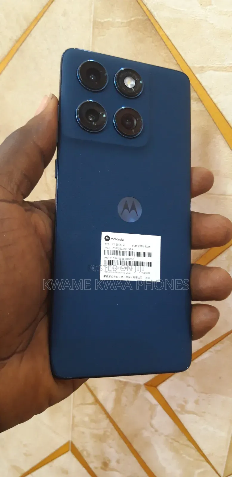 New Motorola Edge 60 Fusion 256 GB Blue