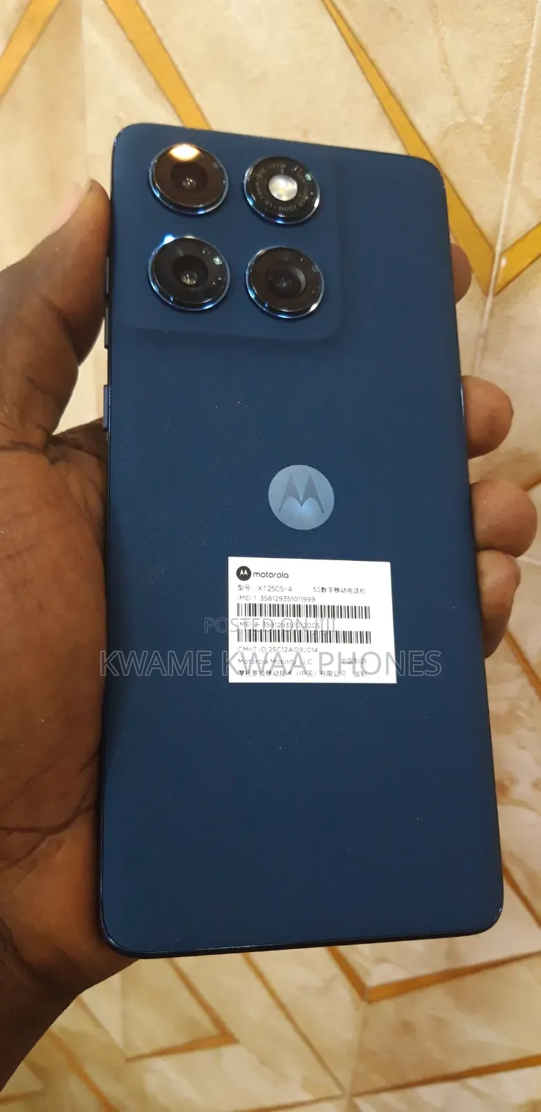 New Motorola Edge 60 Fusion 256 GB Blue