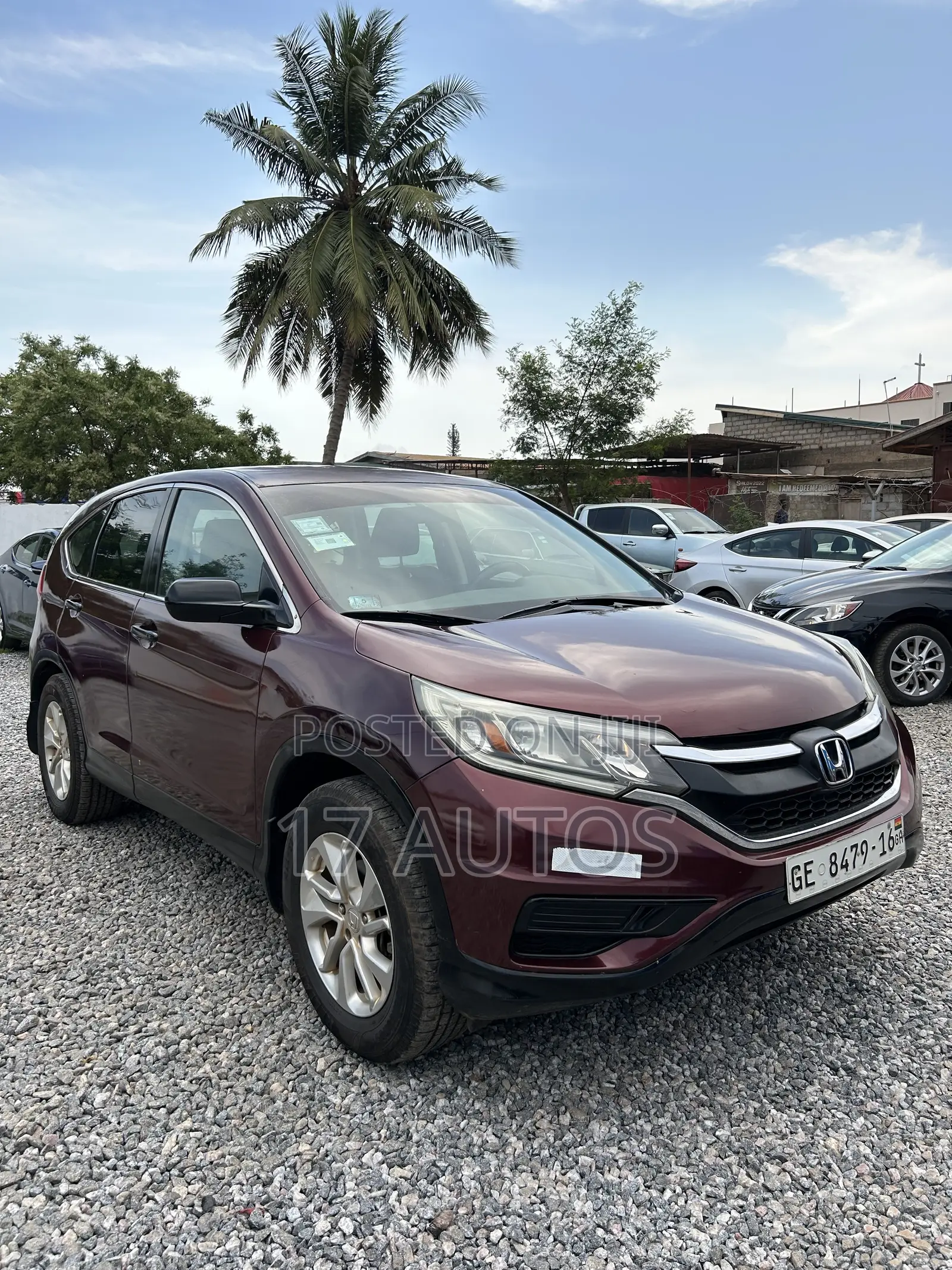 Honda CR-V 2015 Burgundy