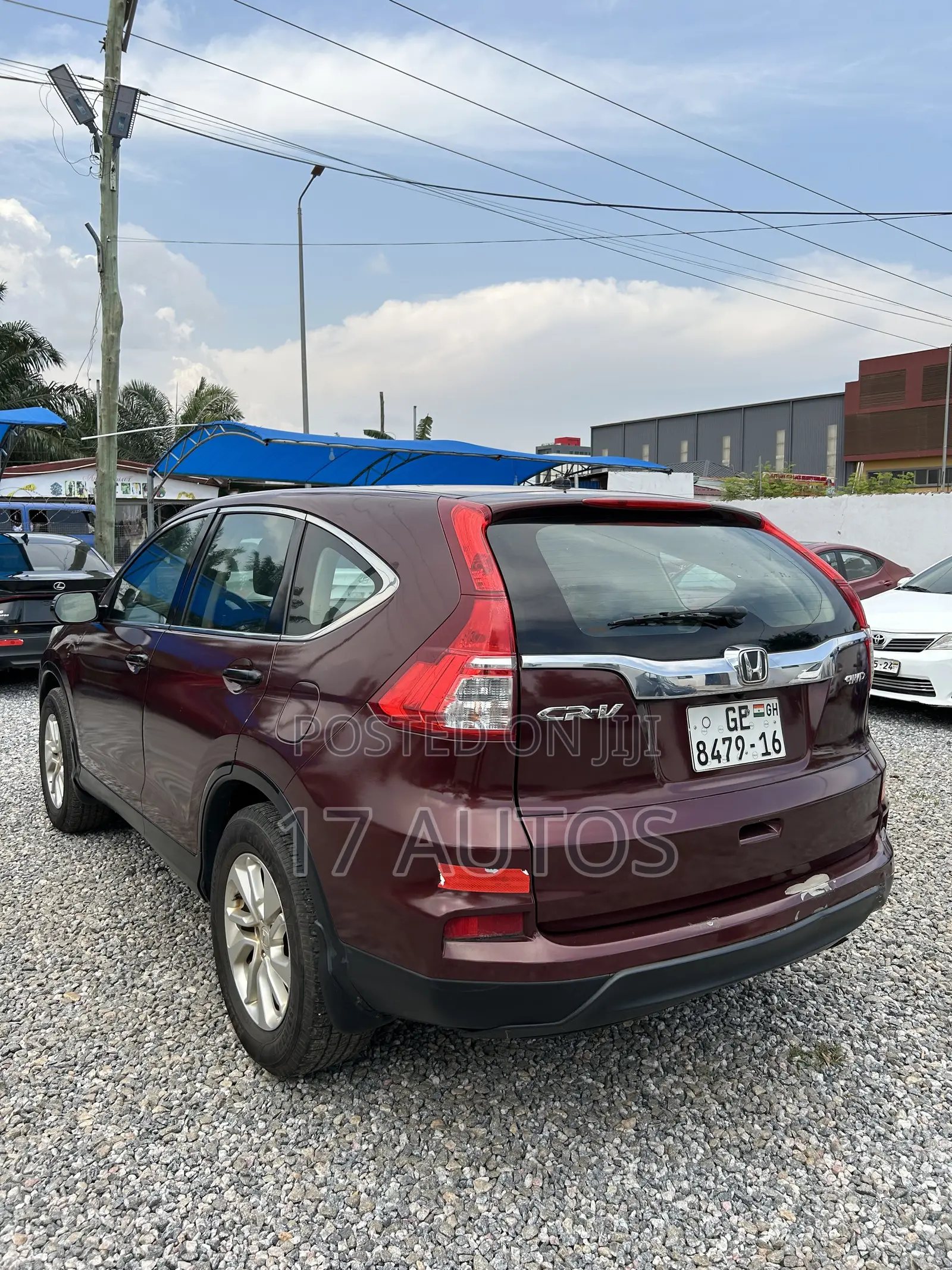 Honda CR-V 2015 Burgundy