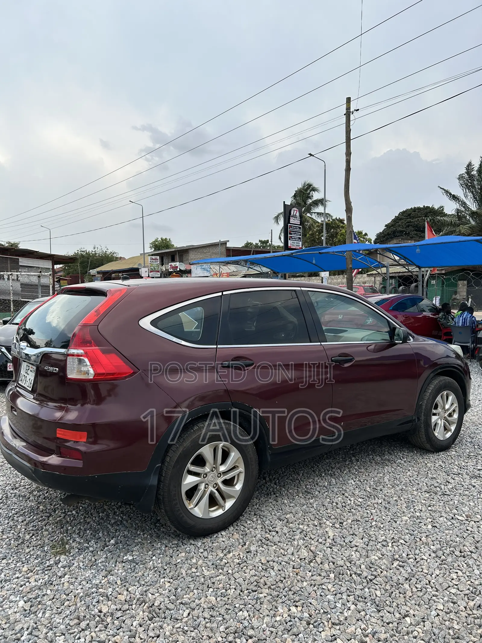 Honda CR-V 2015 Burgundy