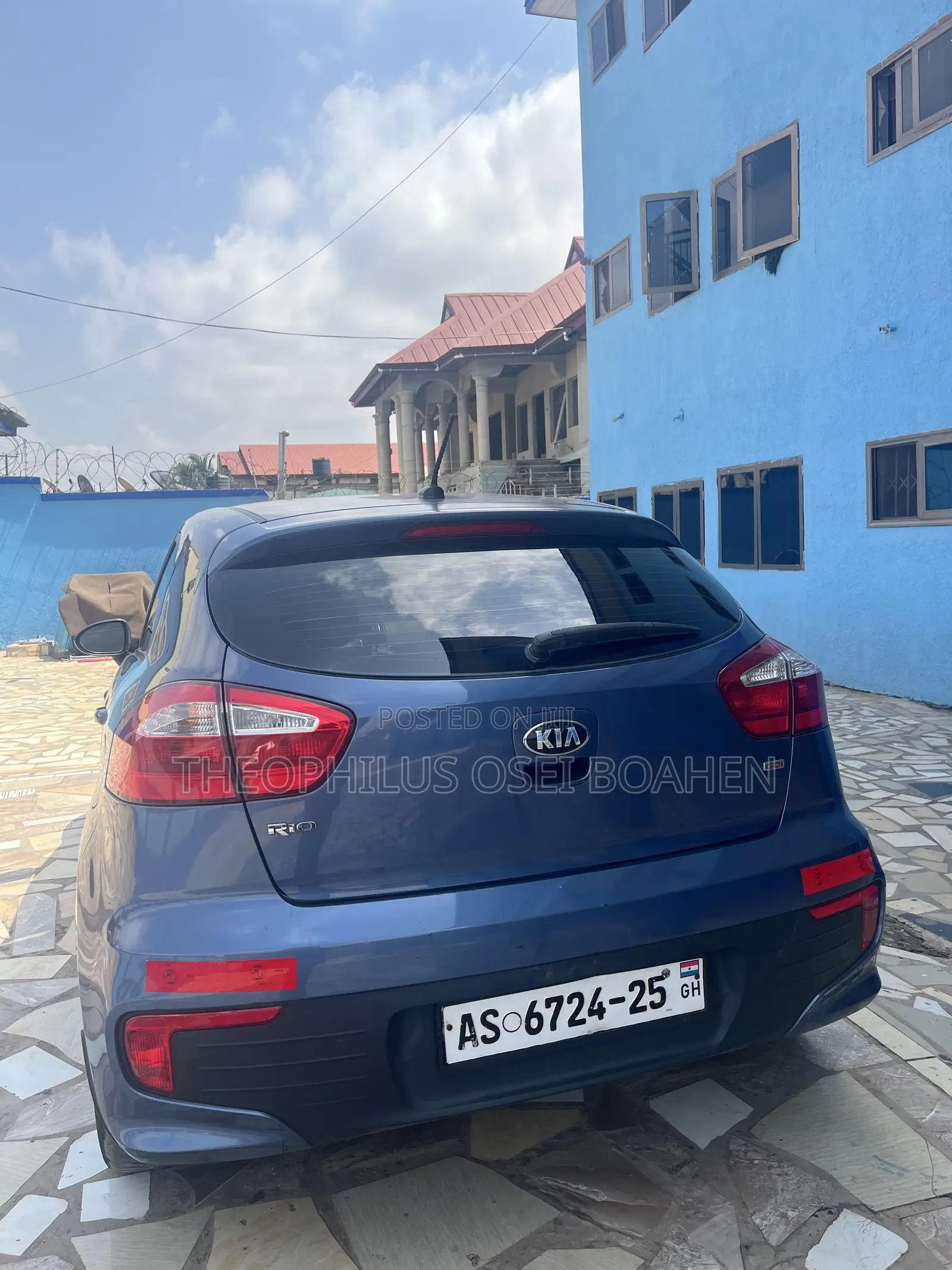 Kia Rio LX 4dr Hatchback (1.6L 4cyl 6A) 2016 Blue