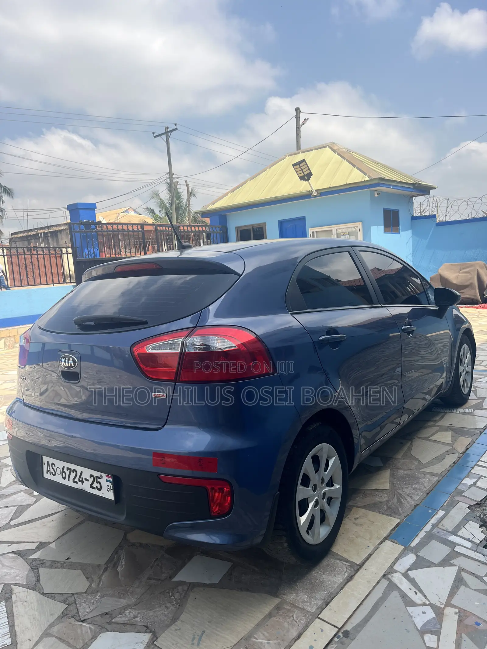 Kia Rio LX 4dr Hatchback (1.6L 4cyl 6A) 2016 Blue