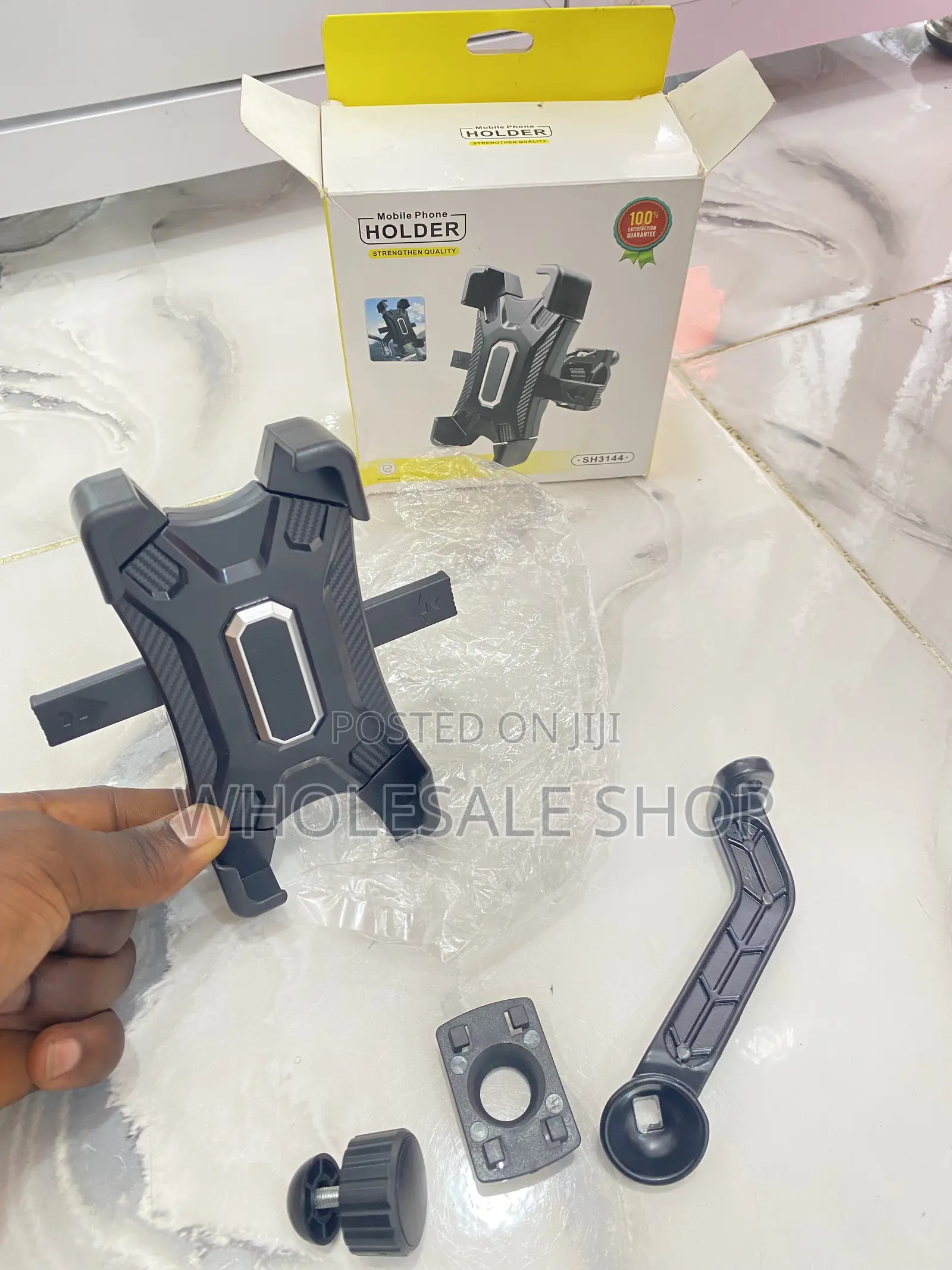 Bike Mirror Phone Holder