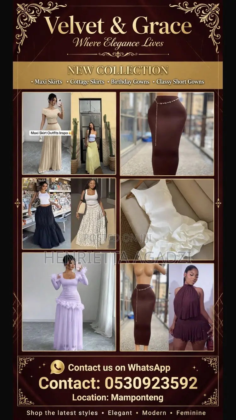 Elegant Maxi Skirts, Cottage Skirts & Birthday Gowns - Velvet & Grace