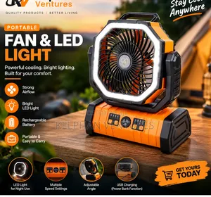 Original 3 in 1 Portable Rechargeable Fan