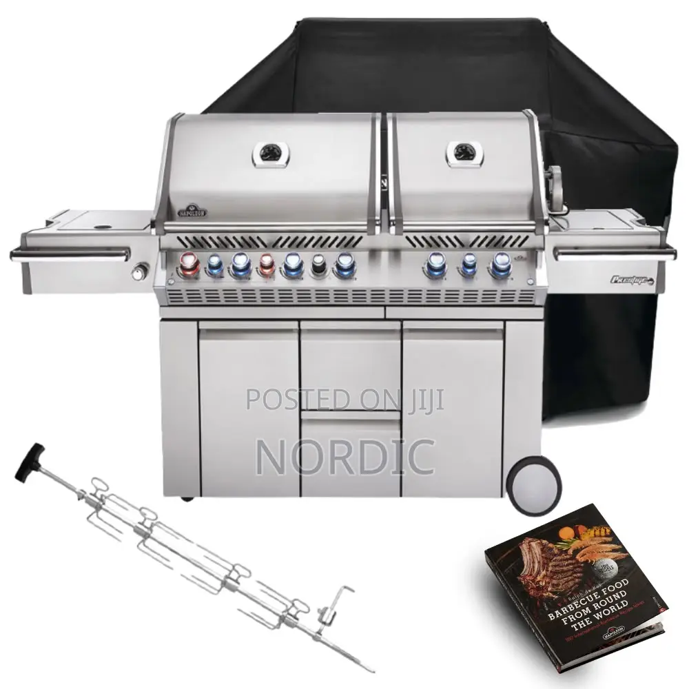 Napoleon Prestige Pro 825 Stainless Steel 10-Burner Gas BBQ