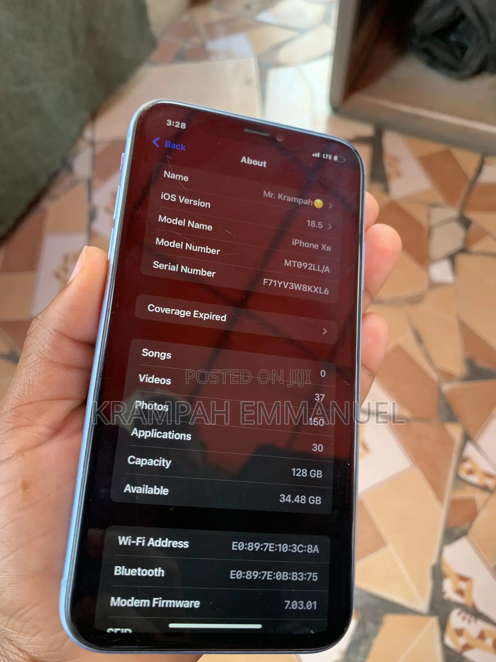 Apple iPhone XR 128 GB Blue