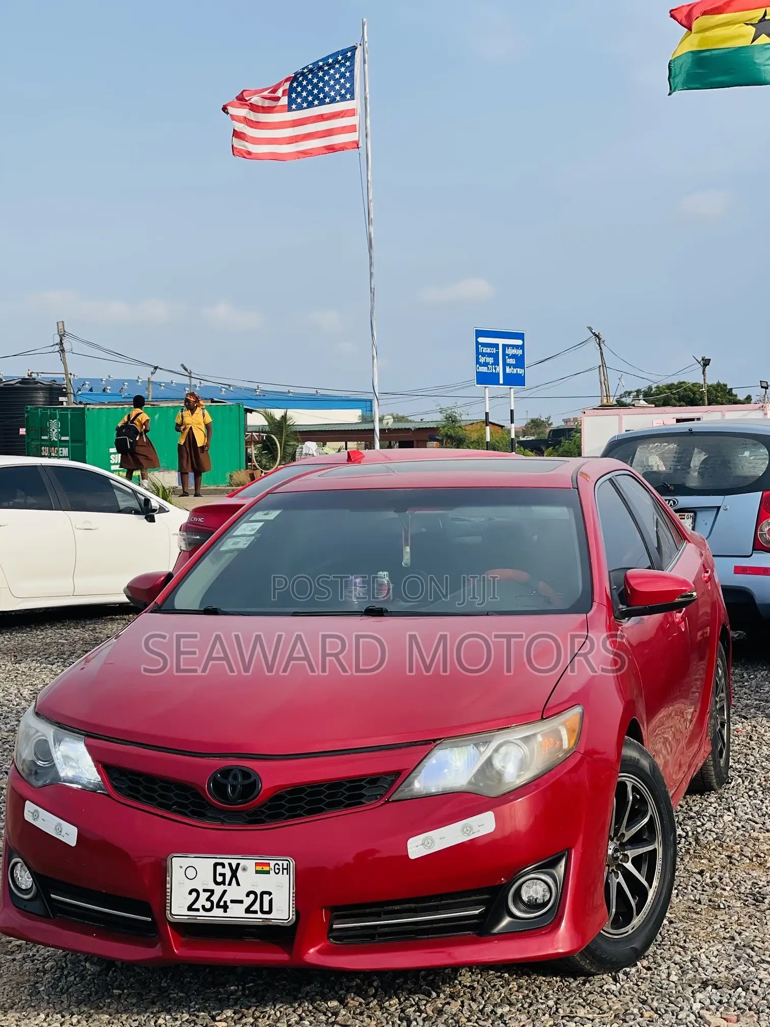 Toyota Camry SE 4dr Sedan (2.5L 4cyl 6A) 2014 Red