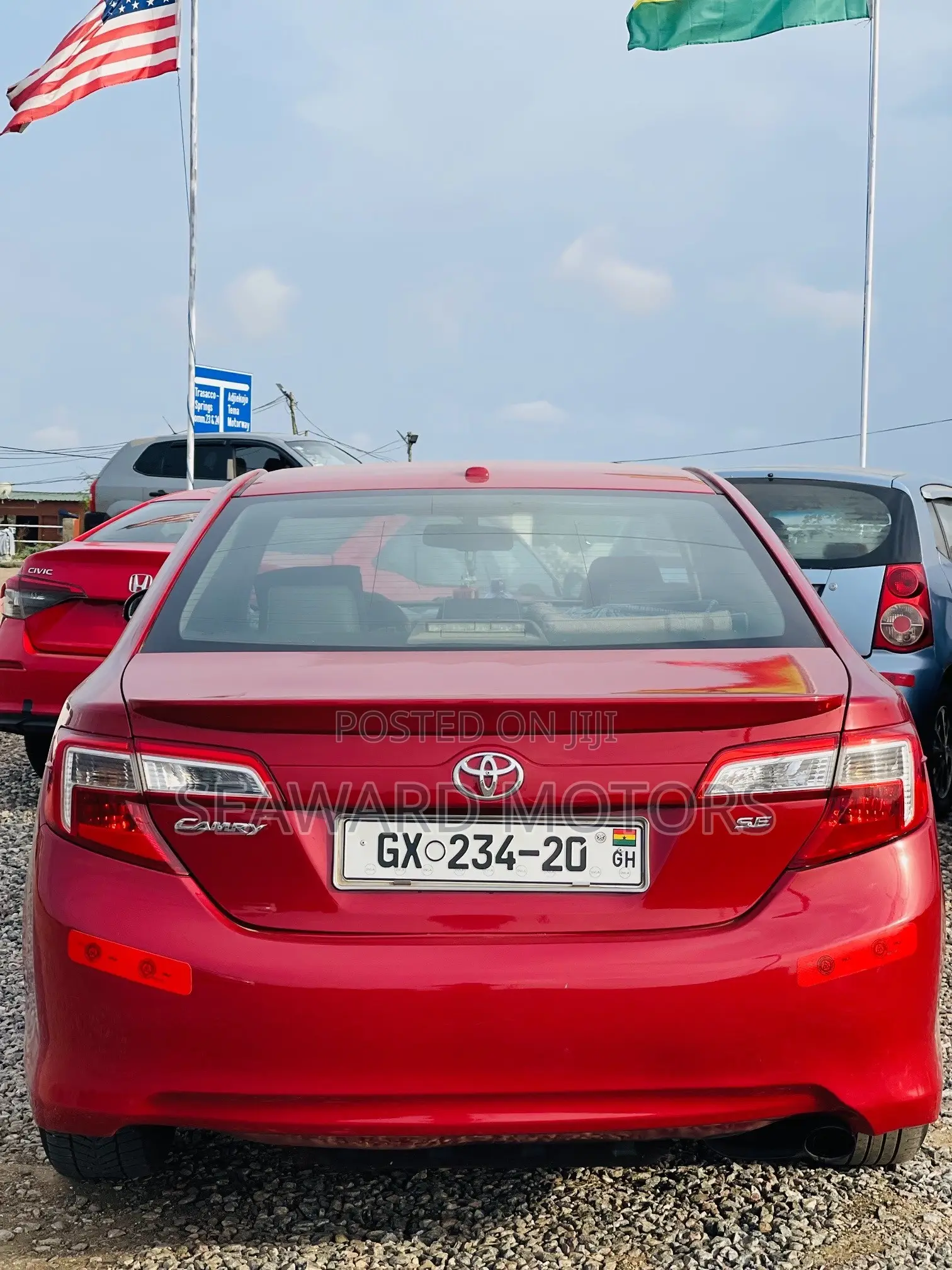 Toyota Camry SE 4dr Sedan (2.5L 4cyl 6A) 2014 Red