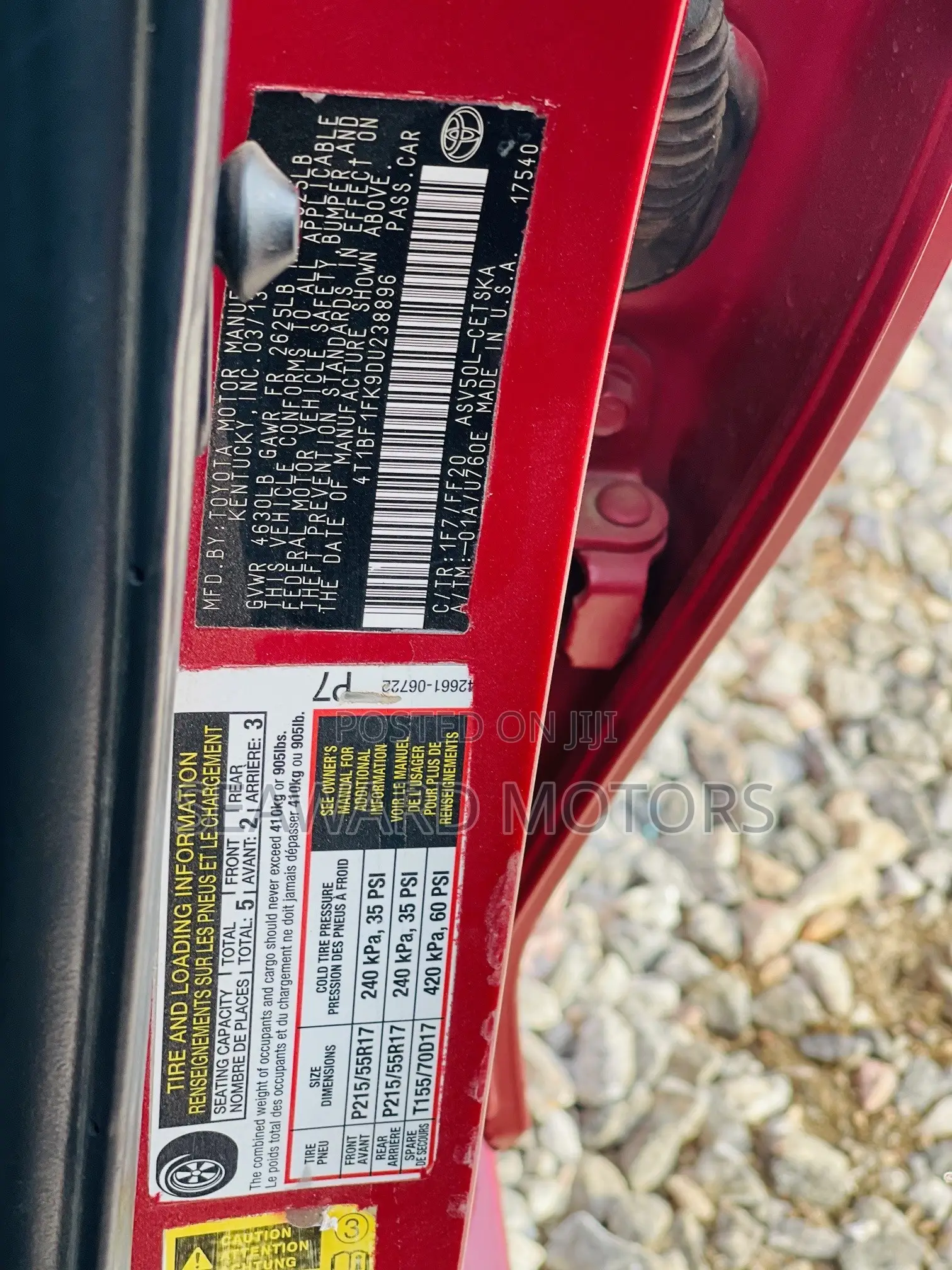 Toyota Camry SE 4dr Sedan (2.5L 4cyl 6A) 2014 Red