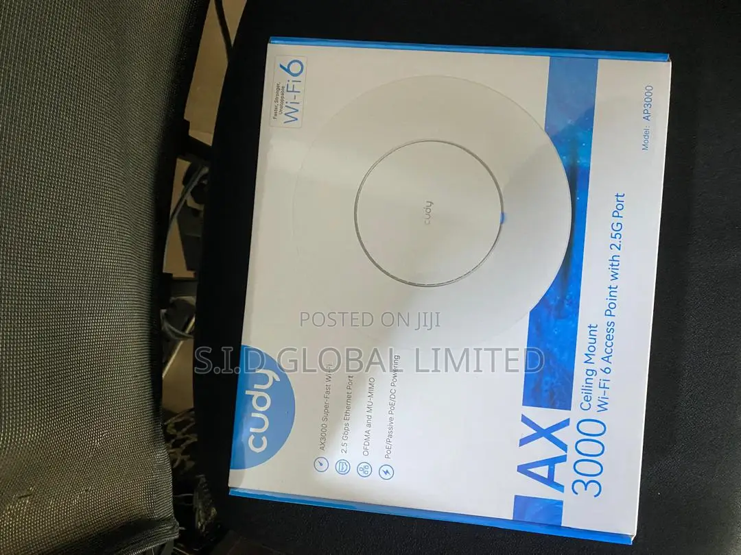 Cudy Ax3000 Ceiling Wi-Fi6 Access Point Ofdma Mu -Mimo Poe -Ap3000