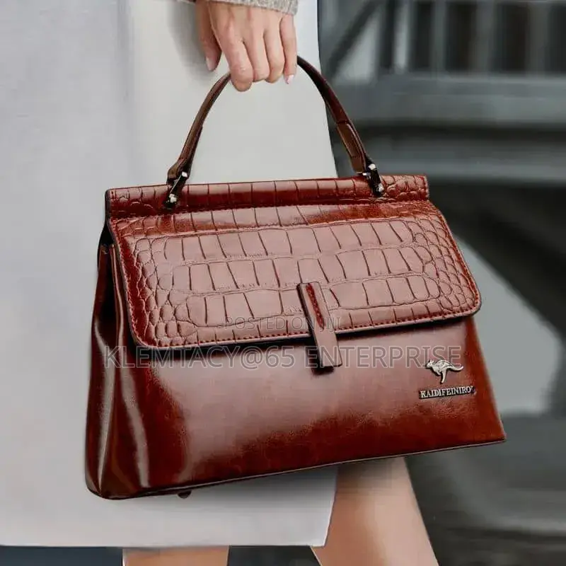 Vintage Oil Wax High Quality Leather Ladies Handbag