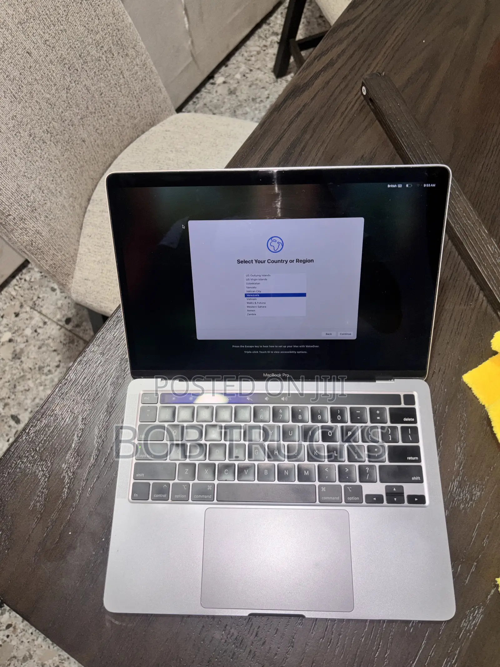 Laptop Apple MacBook Pro 2019 8GB Intel Core i5 SSD 256GB