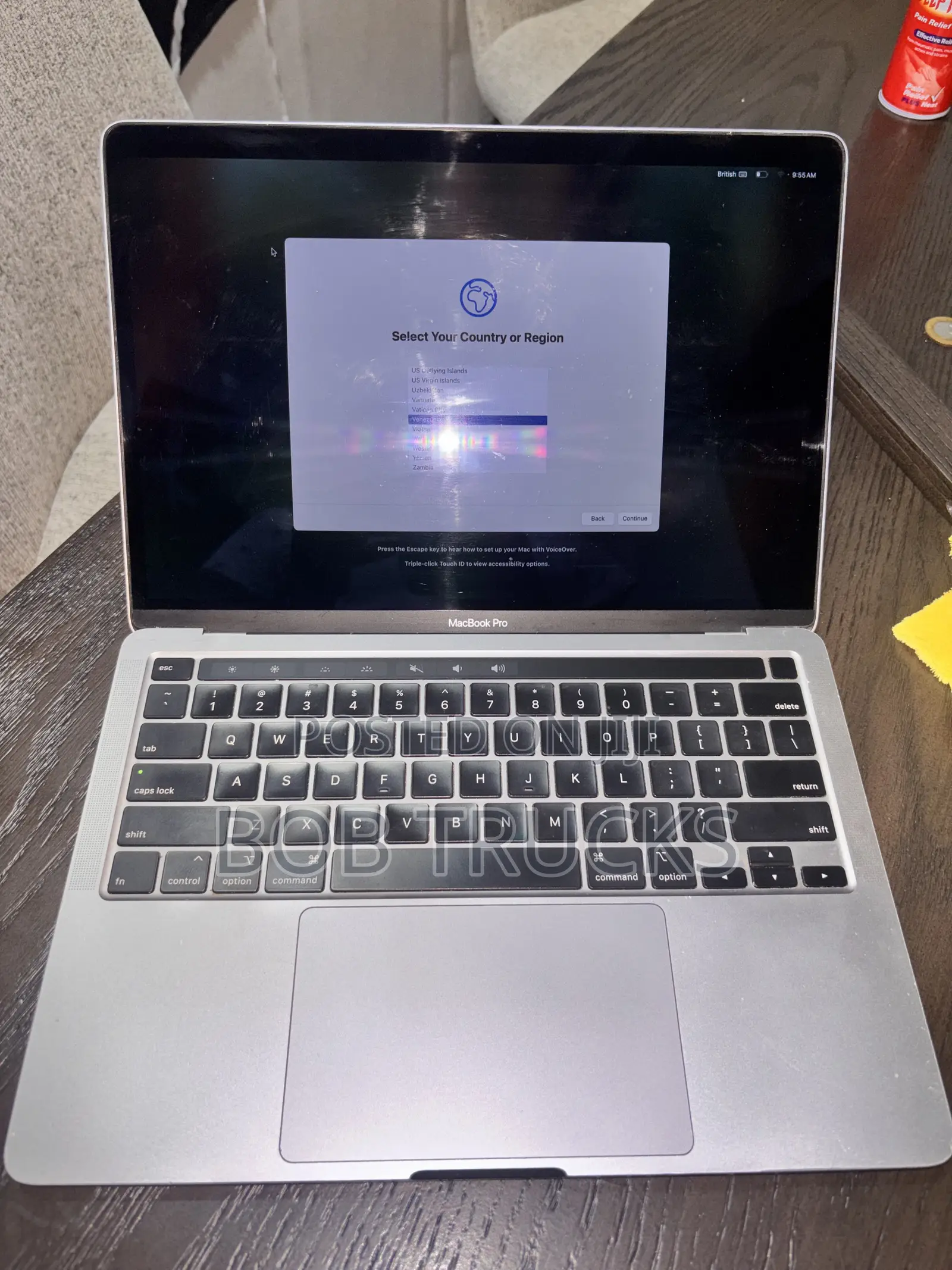 Laptop Apple MacBook Pro 2019 8GB Intel Core i5 SSD 256GB