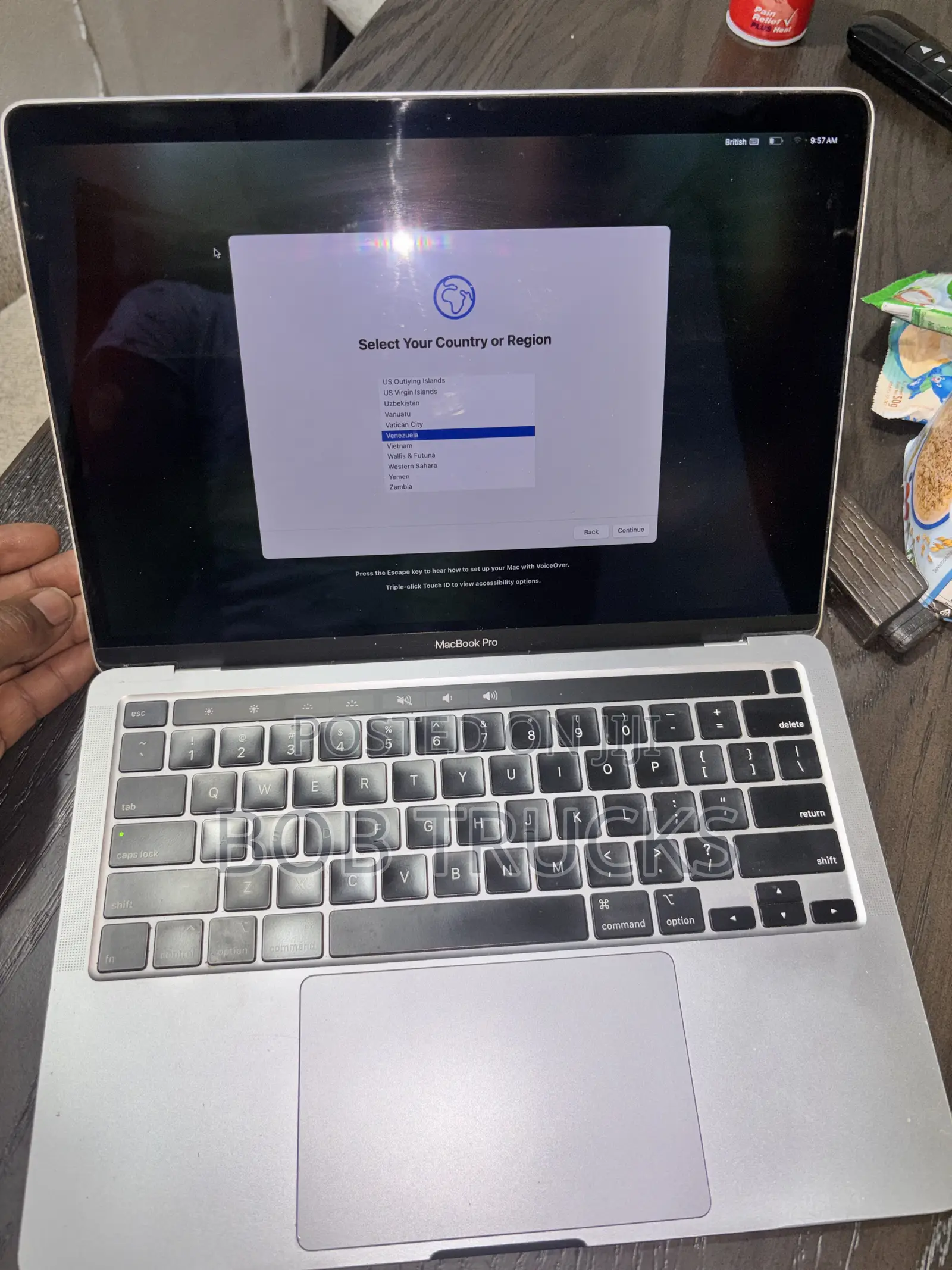 Laptop Apple MacBook Pro 2019 8GB Intel Core i5 SSD 256GB
