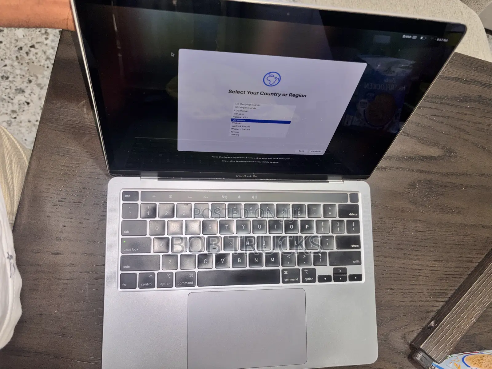 Laptop Apple MacBook Pro 2019 8GB Intel Core i5 SSD 256GB