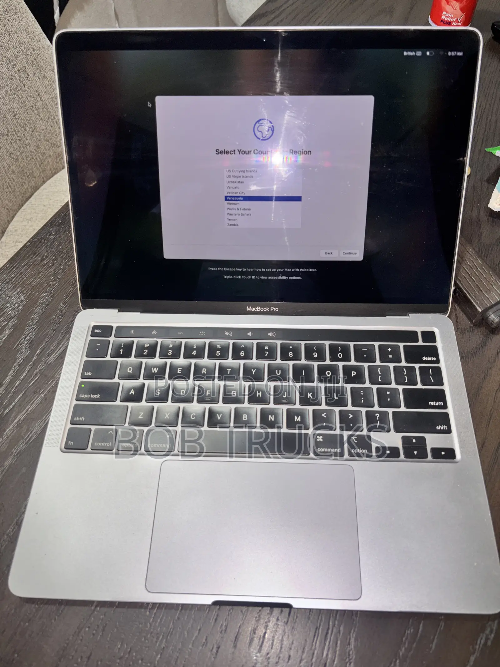 Laptop Apple MacBook Pro 2019 8GB Intel Core i5 SSD 256GB