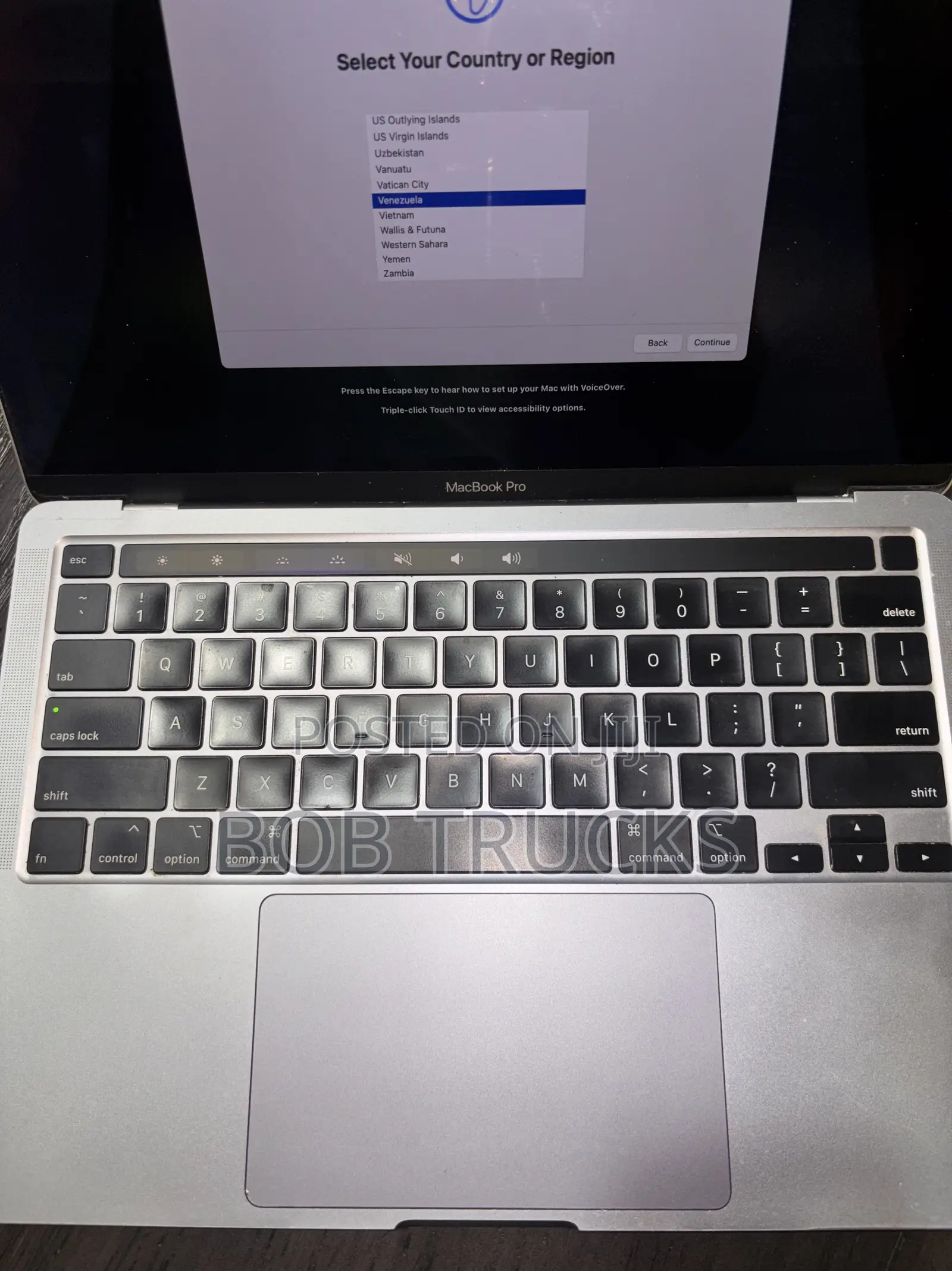 Laptop Apple MacBook Pro 2019 8GB Intel Core i5 SSD 256GB
