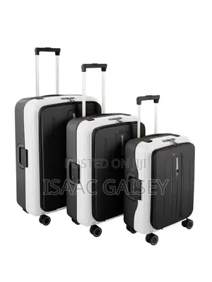 3-Piece Premium Quality/Durable Zipless Luggage Set