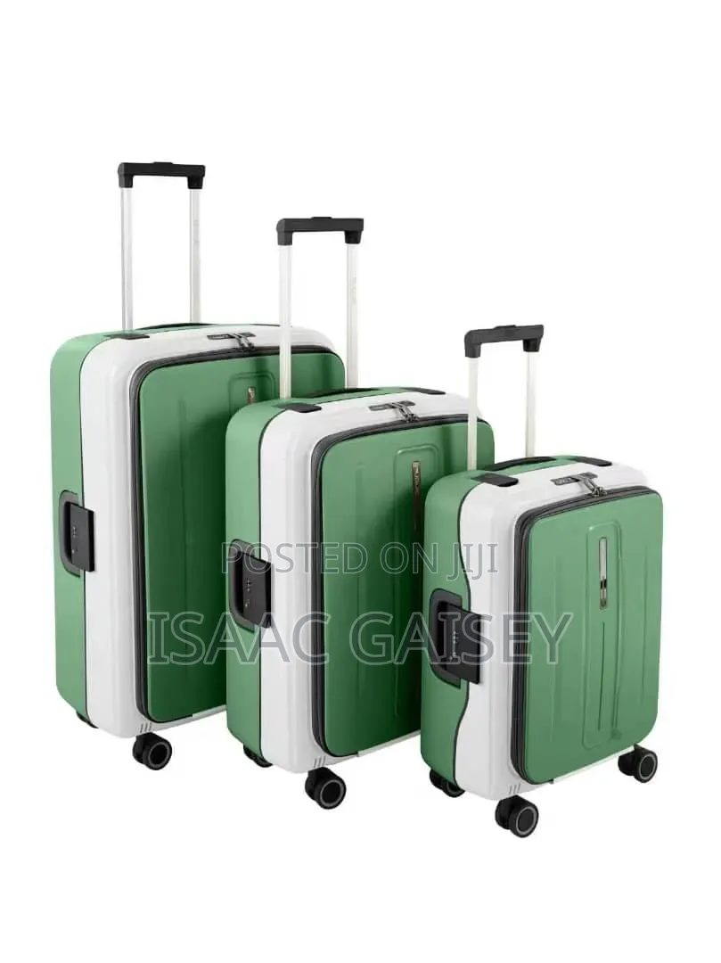 3-Piece Premium Quality/Durable Zipless Luggage Set