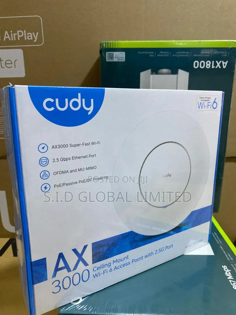 Cudy Ap3000-Ax3000 Ceiling Mount Wi-Fi Access Point