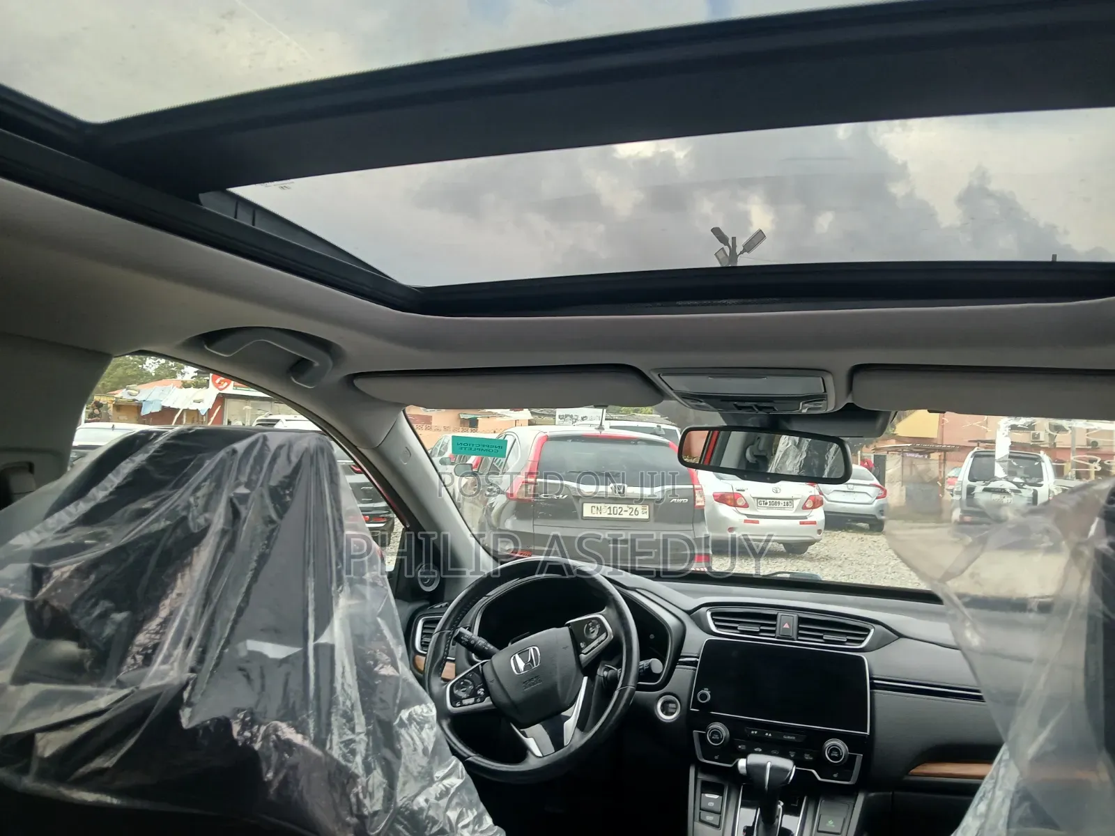 Honda CR-V Touring AWD 2018 Brown