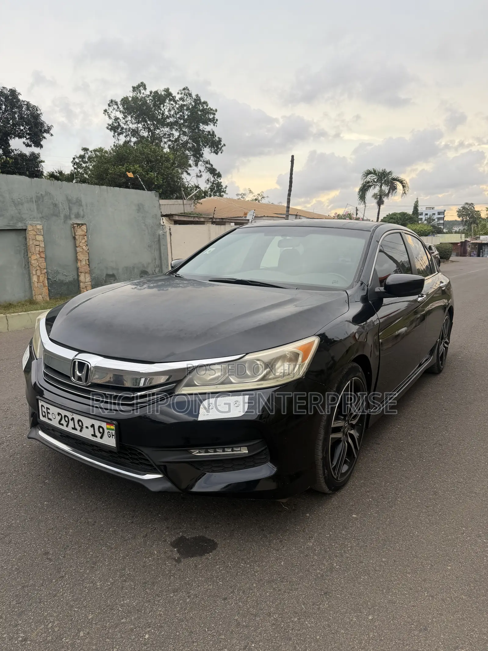 Honda Accord Sport 4dr Sedan FWD (2.4L 4cyl 2A) 2016 Black