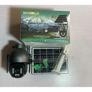 Single Lens Solar CCTV CAMERA