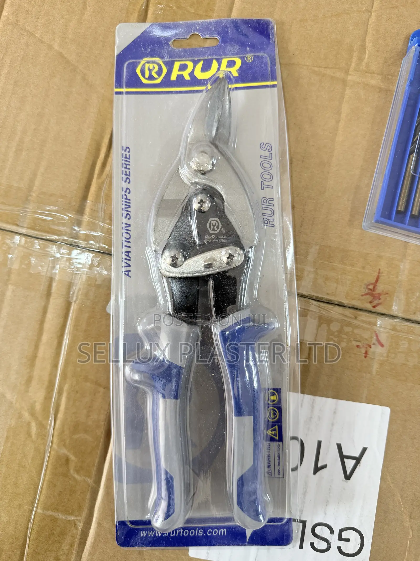 Offset Aviation Snip, Drill Bit and Knife