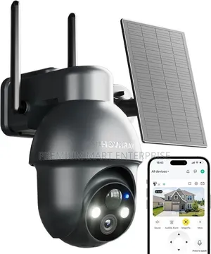 Single Lens Solar CCTV CAMERA