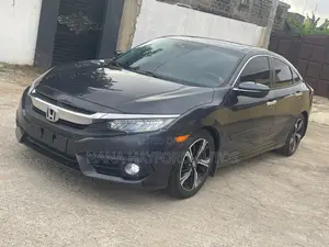Honda Civic Touring 2dr Coupe (1.5L 4cyl) 2017 Gray
